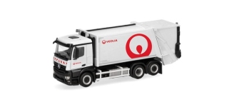 Herpa 319102 - H0 - Mercedes-Benz Actros M Pressmüllfahrzeug VEOLIA